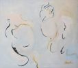 Travesia | Oil And Acrylic Painting in Paintings by Cecilia Arrospide. Item composed of canvas and synthetic