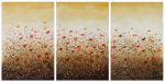 A Joyous Day - triptych - by Amanda Dagg. Original painting | Oil And Acrylic Painting in Paintings by Amanda Dagg. Item composed of canvas and synthetic