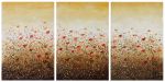 A Joyous Day - triptych - by Amanda Dagg. Original painting | Oil And Acrylic Painting in Paintings by DaggArt. Item composed of canvas and synthetic