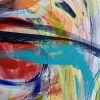 In This Together🔴 | Oil And Acrylic Painting in Paintings by Darlene Watson Abstract Artist. Item composed of paper and synthetic