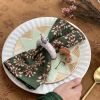 Block Print Cotton Napkins | Amar - Set of 4 | Linens & Bedding by ichcha. Item made of cotton works with boho & modern style