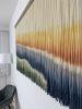 Abstract Art Large Canvas Wool Wall Art-ZORKE XII | Macrame Wall Hanging in Wall Hangings by Olivia Fiber Art