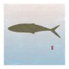 Abstract Fish Print | Prints by Scott Woodward Meyers Art. Item composed of paper compatible with mid century modern and contemporary style
