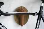 Bicycle Taxidermy "The Longhorn" | Rack in Storage by THE IRON ROOTS DESIGNS | Clients Residence - Portland, OR in Portland. Item composed of wood