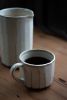 Faceted mug | Drinkware by Meiklejohn Ceramics. Item made of stoneware works with minimalism & japandi style