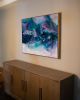 Commissioned Painting | Oil And Acrylic Painting in Paintings by Dominique James. Item made of synthetic