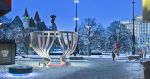 Lord Stanleys Gift Monument | Public Sculptures by Linda Covit | Sparks Street in Ottawa