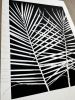 Black Palm Frond Print | Prints by Erik Linton. Item made of paper
