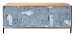 Abstract in White Credenza by Morgan Clayhall – Mixed Media | Storage by Morgan Clayhall Inc