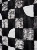 Brighter After Dark I | Tapestry in Wall Hangings by Morgan Hale. Item composed of linen compatible with minimalism and mid century modern style