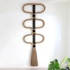 The Element | Macrame Wall Hanging in Wall Hangings by YASHI DESIGNS | Stanly Ranch, Auberge Resorts Collection in Napa. Item composed of oak wood and cotton in contemporary or country & farmhouse style