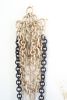 "Lilla" ceramic chain sculpture | Wall Sculpture in Wall Hangings by Asmaa Aman Studio. Item composed of ceramic in boho or eclectic & maximalism style