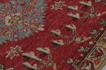 Rug & Kilim's Mid-Century Anatolian Rug in Red Traditional | Area Rug in Rugs by Rug and Kilim