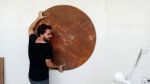 Rust piece | Wall Sculpture in Wall Hangings by Linski Design - Concrete. Art. Microtopping. Art-topping.. Item made of concrete