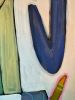 Blue | Paintings by Rebekah Andrade. Item composed of canvas compatible with contemporary and modern style