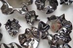 Platinum Wall Sculpture, 26 Pieces Set | Wall Hangings by SevaCeramics. Item made of ceramic compatible with contemporary style