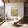 Golden Moment | Prints in Paintings by Victoria Primicias. Item composed of wood and canvas in minimalism or contemporary style