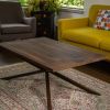 Modern X Coffee Table | Tables by Lumber2Love. Item made of oak wood works with mid century modern & contemporary style