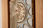 Abstract Sun No. 1 | Wall Sculpture in Wall Hangings by Clare and Romy Studio. Item made of ceramic works with boho & mid century modern style