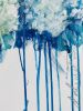 Silver Lace 🔴 | Oil And Acrylic Painting in Paintings by Darlene Watson Abstract Artist. Item composed of canvas and synthetic