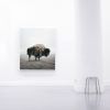 Be Here Bison | Prints by Alice Zilberberg | Los Angeles in Los Angeles. Item made of paper