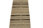 1950s Vintage Kilim rug in Beige-Brown, Black Tribal pattern | Area Rug in Rugs by Rug and Kilim