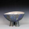 Tripod Bowl | Decorative Bowl in Decorative Objects by Lisa B. Evans Ceramics. Item made of ceramic compatible with minimalism and contemporary style