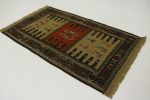 Multicolored Tribal 3X6 Sumak Herati Persian Rug | Runner Rug in Rugs by Magic Rugs. Item made of cotton works with mediterranean style