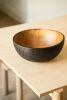 Handcarved Extra Large Charred Wooden Bowl | Dinnerware by Creating Comfort Lab. Item made of wood