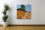 Golden Meadow - Acrylic Landscape Painting on Canvas | Oil And Acrylic Painting in Paintings by Filomena Booth Fine Art. Item made of canvas compatible with contemporary and country & farmhouse style