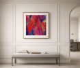 Fireworks | Prints in Paintings by ARTATAK. Item composed of canvas and paper in contemporary or eclectic & maximalism style