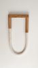 Link 001 | Wall Sculpture in Wall Hangings by Ana Salazar Atelier. Item made of oak wood with cotton works with minimalism & contemporary style