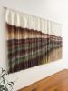 Neutral Browns Beige Modern Boho Fiber Art KIMBERLEY TAN | Tapestry in Wall Hangings by Wallflowers Hanging Art. Item composed of fiber compatible with boho and mid century modern style