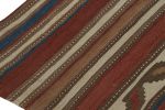 Vintage Tribal Kilim rug in Polychromatic Geometric Patterns | Area Rug in Rugs by Rug and Kilim