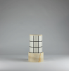 Tempo e Pausa - 3 | Vessels & Containers by gumdesign. Item made of wood with marble works with contemporary style