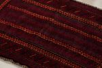 Antique Balisht Tribal Textile with Polychromatic Geometric | Area Rug in Rugs by Rug and Kilim