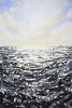 Ocean 100. | Oil And Acrylic Painting in Paintings by IRYNA KASTSOVA. Item composed of canvas compatible with minimalism and coastal style