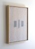 Coast to Coast #1, 2024 - Minimalist Woven Tapestry | Wall Hangings by Cheyenne Concepcion. Item made of fabric with fiber works with minimalism & mid century modern style