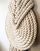 "Lyric" | Macrame Wall Hanging in Wall Hangings by Candice Luter Art & Interiors. Item composed of cotton & fiber