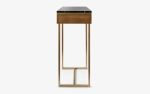 Hidden Marble & Wooden Sideboard with Drawer | Storage by LAGU. Item composed of oak wood and metal