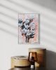 Magnolias | Oil And Acrylic Painting in Paintings by HEIDY GONZALEZ - GONZALEZ ART DESIGN. Item composed of canvas in contemporary or art deco style