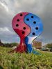 "The Tree of Fire & Ice" | Sculptures by Don Kenworthy. Item composed of steel