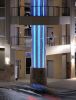 LightStalk | Public Sculptures by David Griggs | Coy Garage in Stockton. Item composed of metal
