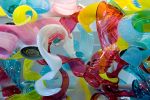 Candy Shop Chandelier | Chandeliers by April Wagner, epiphany studios. Item composed of glass