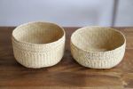 Tortillero | Small Organizational Basket | Storage Basket in Storage by Tierra y Mano. Item composed of fabric and fiber