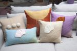 uthingo sand | Pillow in Pillows by Charlie Sprout. Item made of cotton