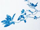 Creekside Madrone (22 x 30" cyanotype painting on paper) | Watercolor Painting in Paintings by Christine So. Item made of paper compatible with boho and country & farmhouse style