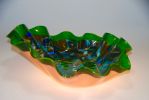 Fused Ruffle Large Bowls | Decorative Bowl in Decorative Objects by Rick Strini. Item made of glass