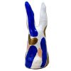 Disapproving Bunny-Dottie | Sculptures by Fuzz E. Grant. Item made of stoneware with synthetic