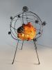 Light my Fire -Table Lamp | Lamps by Claudine Gevry Studio. Item made of copper works with boho & contemporary style